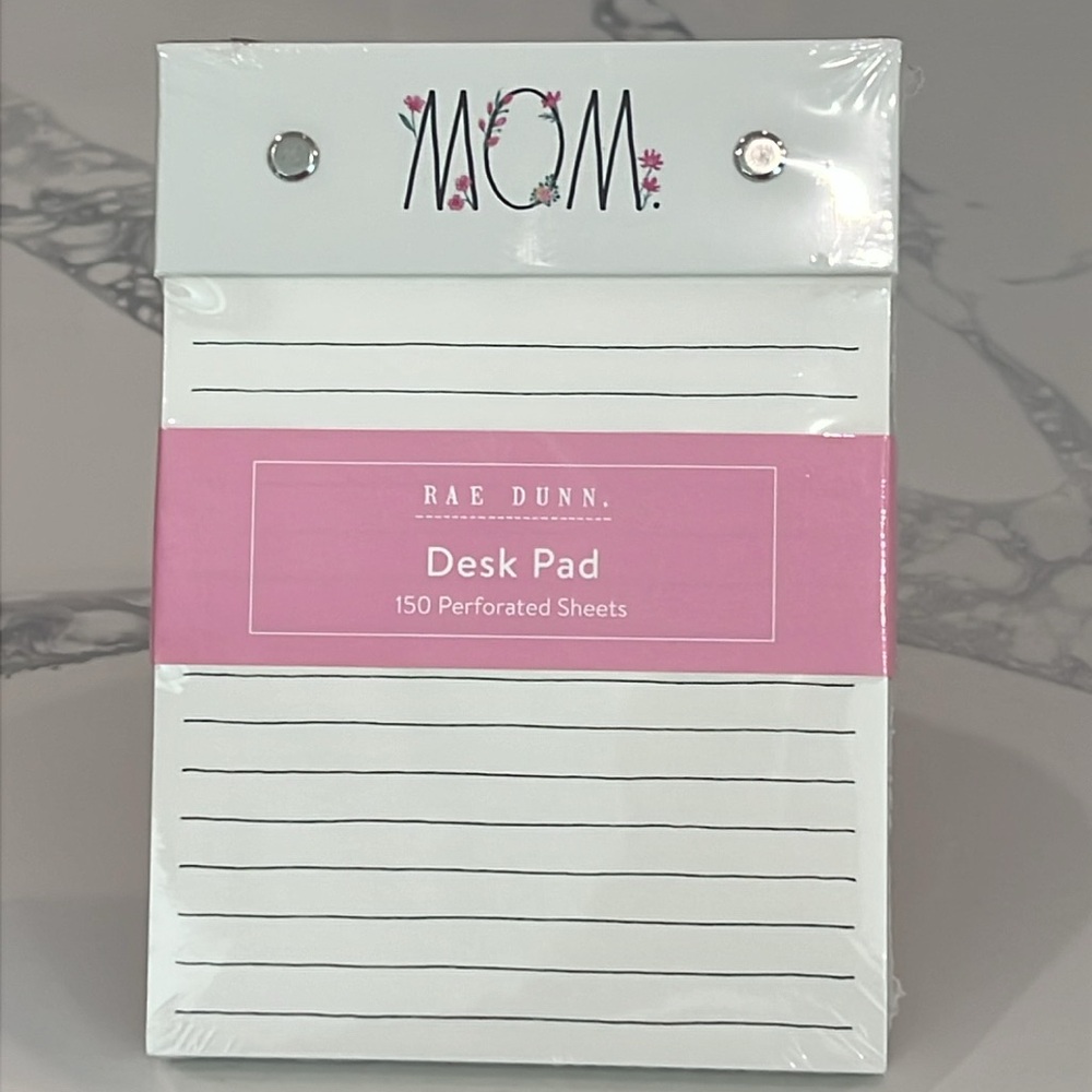 Rae Dunn M🌸M Desk Pad. - Picture 13 of 16